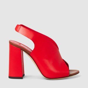 Marskinryyppy Red Mattie Heels (with box)